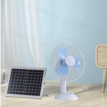 Super quiet household solar rechargeable fan