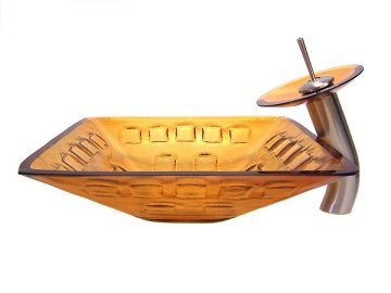 Wash Basin Glass BowlModern Bathroom Basin 4170