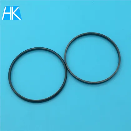 black zirconia ceramic matt watch dial ring customized