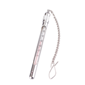 High Precision Metal Protective Cover Glass Rod Thermometer for Outdoor Use - Complete Temperature Measurement Specifications OEM