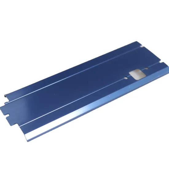 6061 6063 T5 T6 Blue Anodized CNC Machined Aluminum Profiles