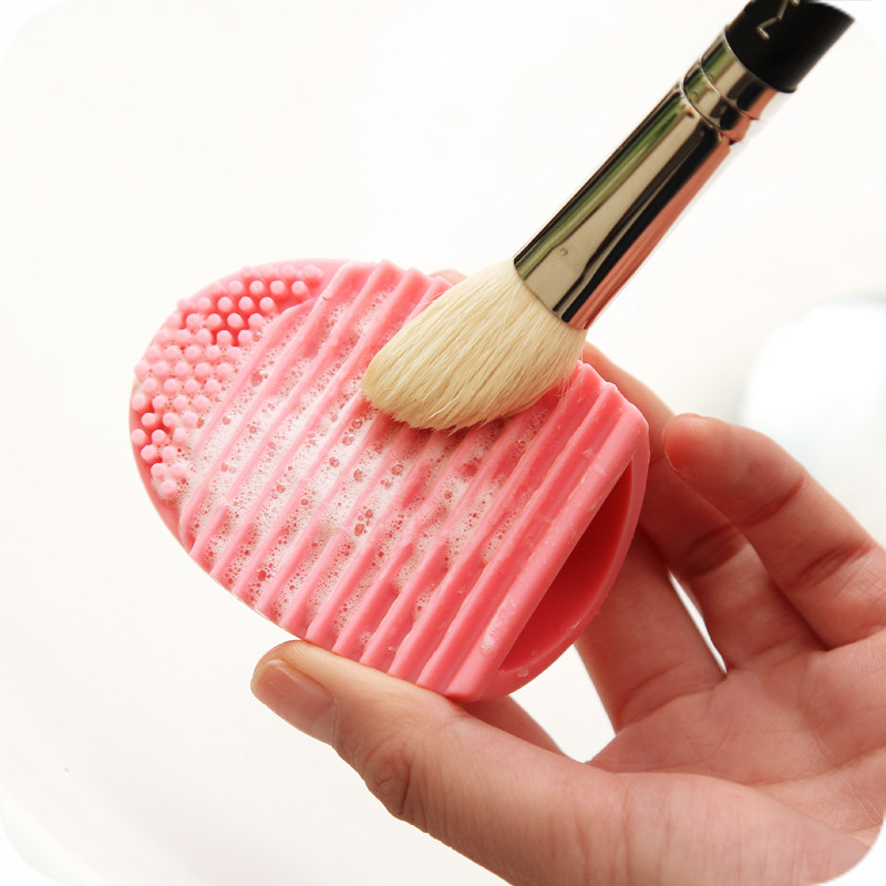 Cleaning Tool Silicone Brush Egg