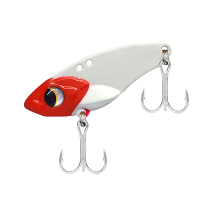 Online Wholesale 4.5cm Hard Vib Bait Bass Fishing Lures with 3D Eyes