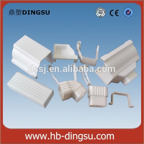 85*63mm Pvc Rainwater Pipe/downspout / Down Pipe For 5.2inch Gutter