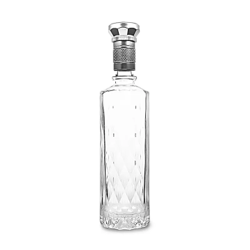 Empty 530ml Round Glass Liquor Wine Bottle