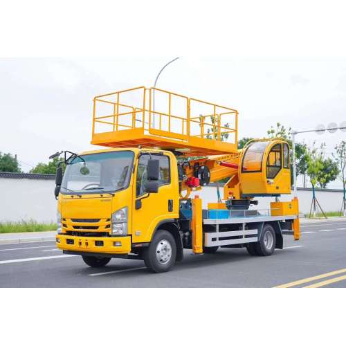 Isuzu KV100 16M Телескопический лифт бум