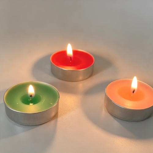 Wholesale Colorful Scented Tealight Candles with Packaging