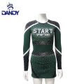 ကလေးများအတွက် Navy Blue Cheerleading ယူနီဖောင်း