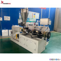 PVC Plastic Powder Double Screw Extruder Machine