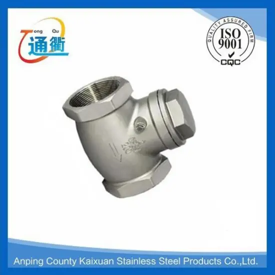 casting female threaded ball check valves stainless steel