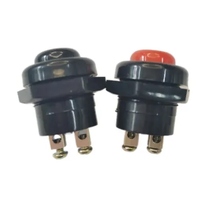 Plastic Case One-Click Reset Button Switch