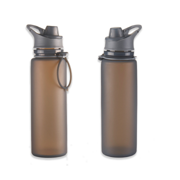 Foldable Travel Water Bottle: Food Grade Silicone, Perfect for Fitness, Gym, Sports, and Outdoor Activities