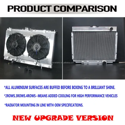 Aluminum Radiator for Chevrolet Models 1965-1969: Bel Air, Biscayne, Caprice, Chevelle, El Camino, Impala