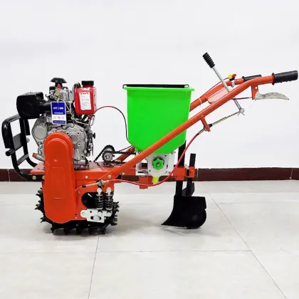 Household Micro-Tiller: Mini Chain Track Cultivator