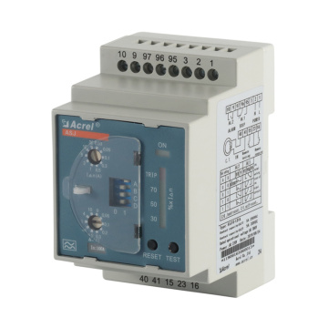 2 relays output leakage fault protective relay