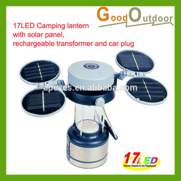 Solar camping lantern