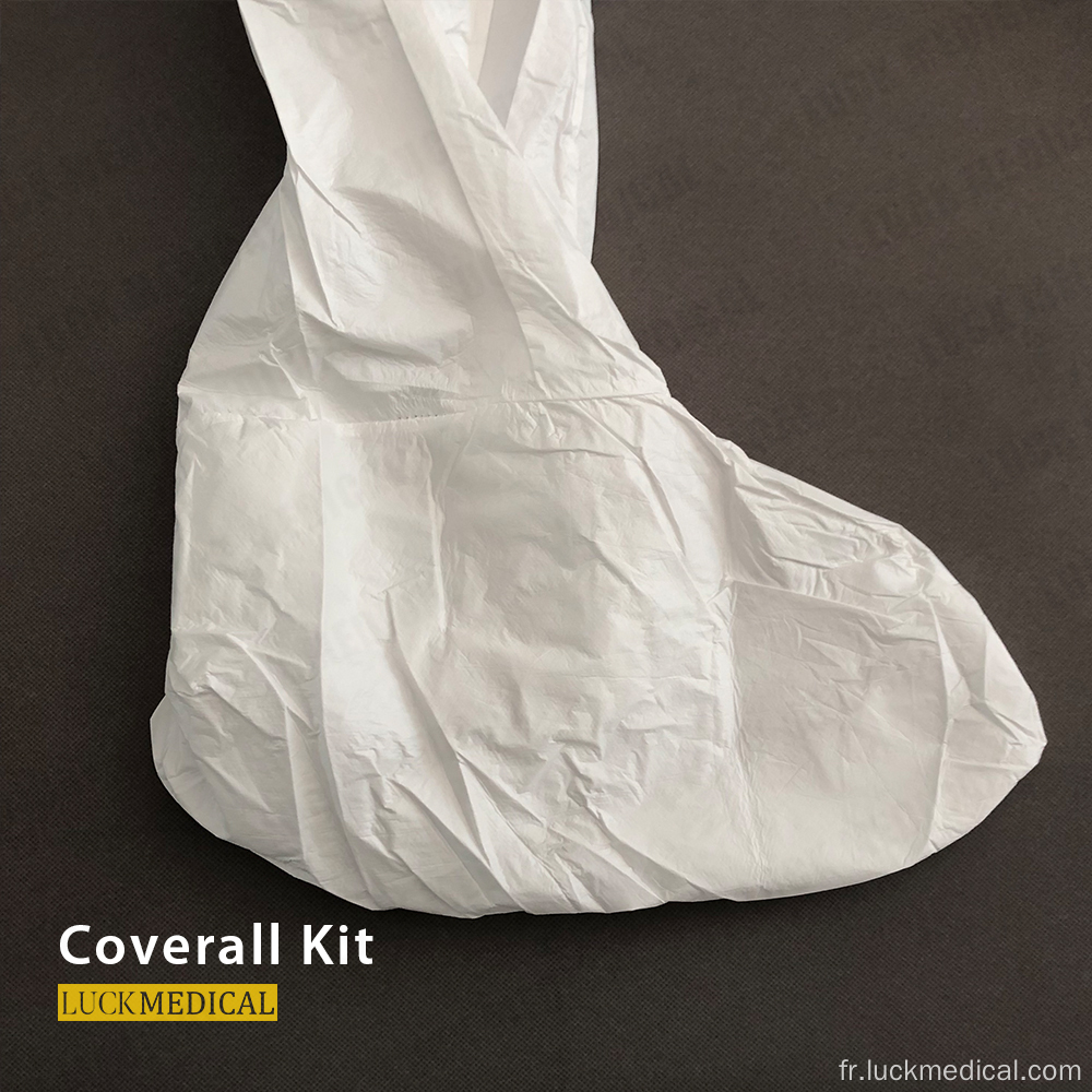 Couverture médicale des vêtements de protection