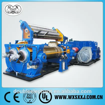 two-roll mixing mill - rubber open mixing for reclaimed rubber manufacturing