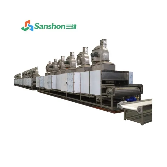 Industrial Conveyor Belt Dryer Machine for Fruit and Vegetable Drying - Food Production Machinery