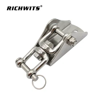 Stainless steel 304 swing chair hanging hardware ceiling swivel hook kit for yoga, boxing, hammock
