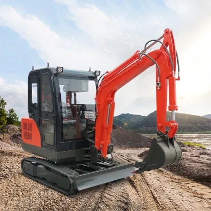 New Mini Excavator for Family Farms: Multifunctional and Compact