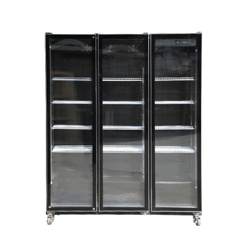 Customizable Wine Cooler: Glass Door Vertical Display Freezer Refrigerator