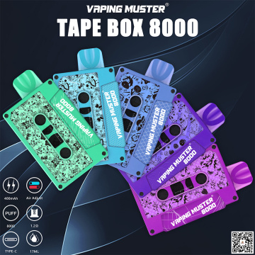 Tape Box Vape 8000 Electronic Cigarette