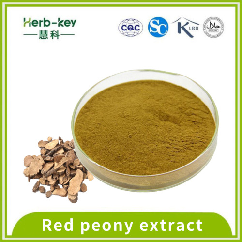 Limpieza de calor rojo Peony Root Extract Powder