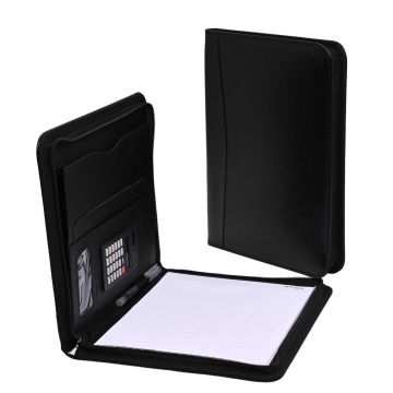 Multifunctional Leather Diary Notebook with A4/B4 Insert Pockets