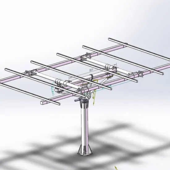 Grass Snow Installation Single/Dual Axis Solar Tracking System Components