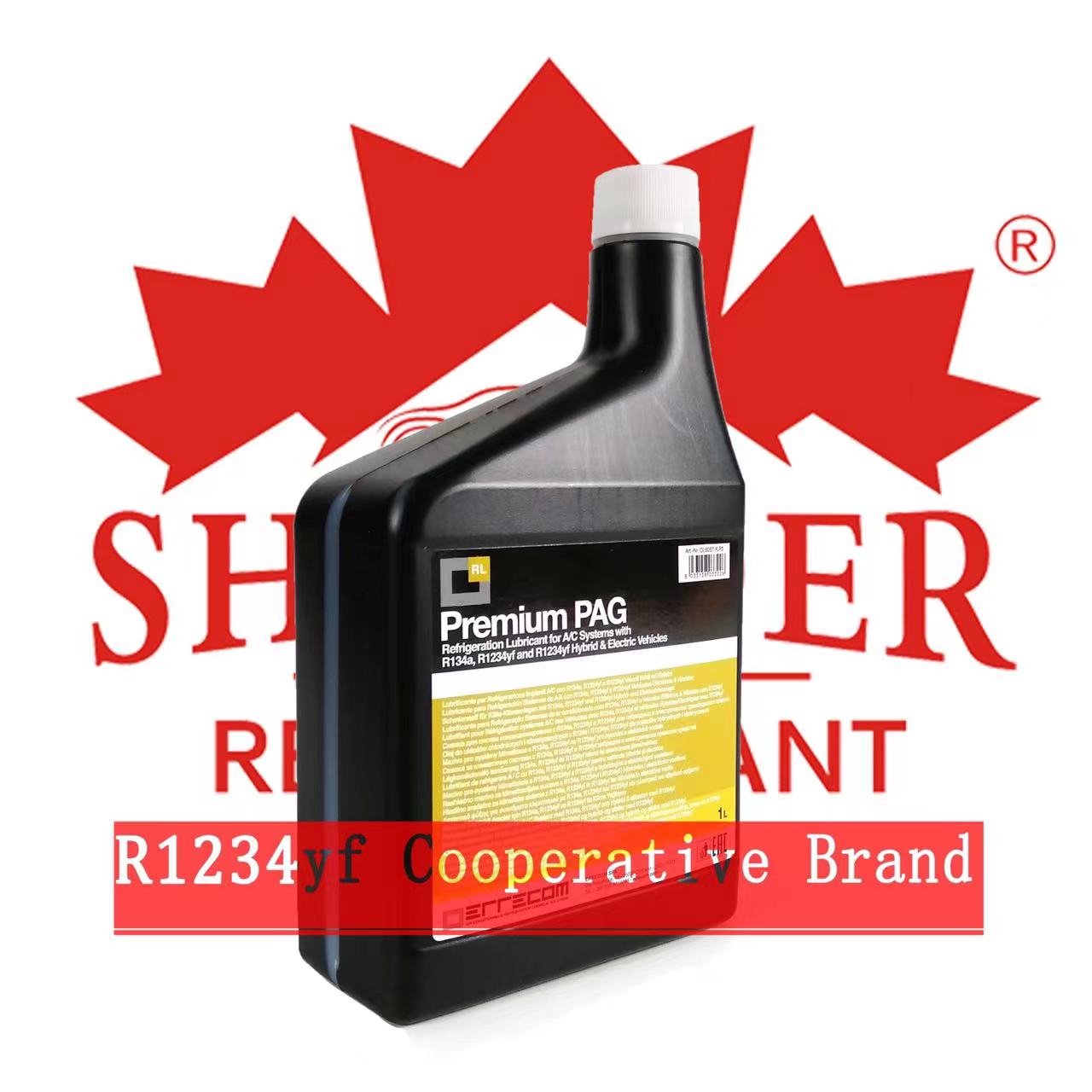 Shrader R1234yf Designated refrigerating oil