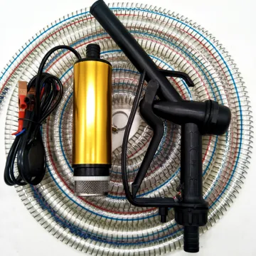 12V Oil Pump Pumping Submersible Diesel Pumps Flow 30L/min 5m power cord Electric mini Field car For Water Pump 12V