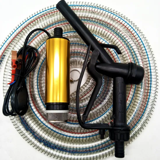 12V Oil Pump Pumping Submersible Diesel Pumps Flow 30L/min 5m power cord Electric mini Field car For Water Pump 12V