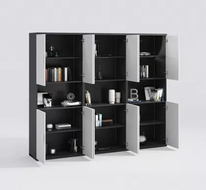 Modern Open Display Office Bookcase