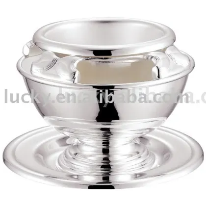 Silver Plated Caviar Bowl