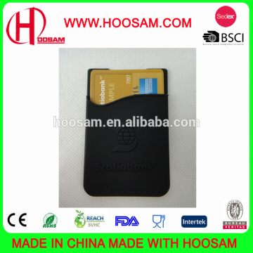 3M sticker self adhesive Phone back silicone card holder wallet