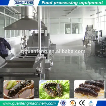 Food machinery manufacturer sea cucumber processing line