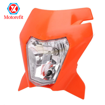 RTS Dirt Bike Universal Motorcycle Headlight for K 450 SX-F, 250 SX, 200 EXC XC-W XC-F, 65, 85, 125, 150, 350 - 2018
