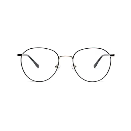 Metal Frame Round Shape New Arrival Male Use Framed Glasses