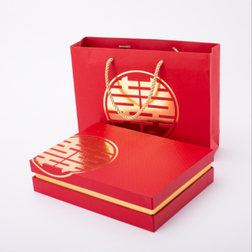 PopularParty Wedding Package space red Gift Box