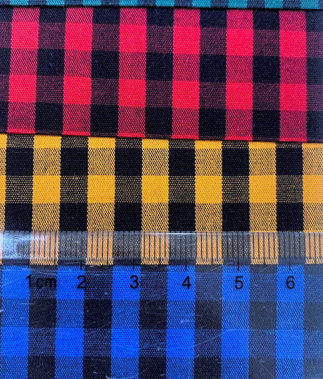 110G Cotton Check Fabric