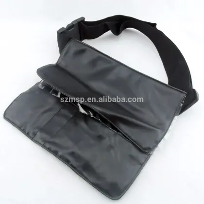 PU leather cosmetic tools waist bag