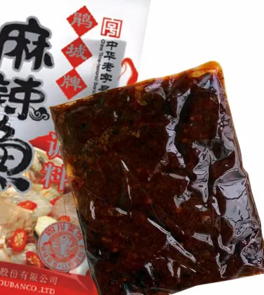 160G Hot Flavour Si Chuan Pickled Spicy Fish Packaging For Condiments