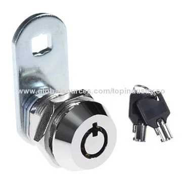 Security Pin Tumbler Mechanical Cam Lock, Used for Cabinet/AD Showcase and More, Master Key