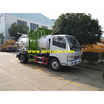 5000 Liters Dongfeng Septic Tanker Vehicles