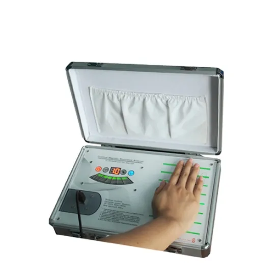 Latest hand touch magnetic quantum resonance analyser machine price