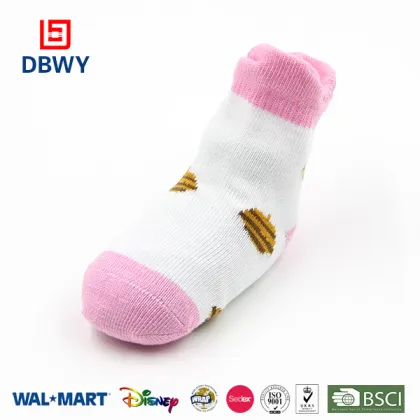 2015 the newest plain white baby socks