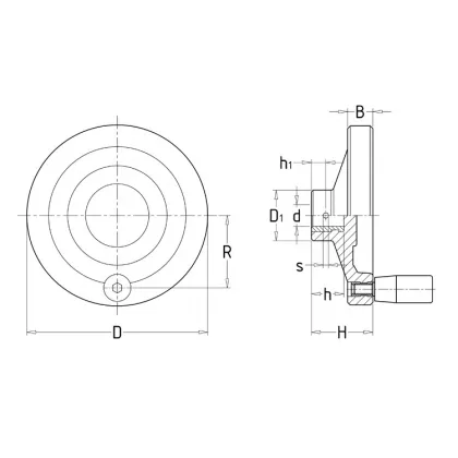 Huali Sewing Machine CNC Handwheel