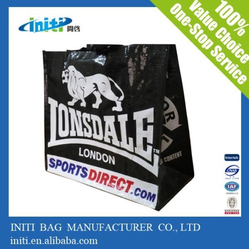 Promotional washable pp woven rubbish bag as shopping bag