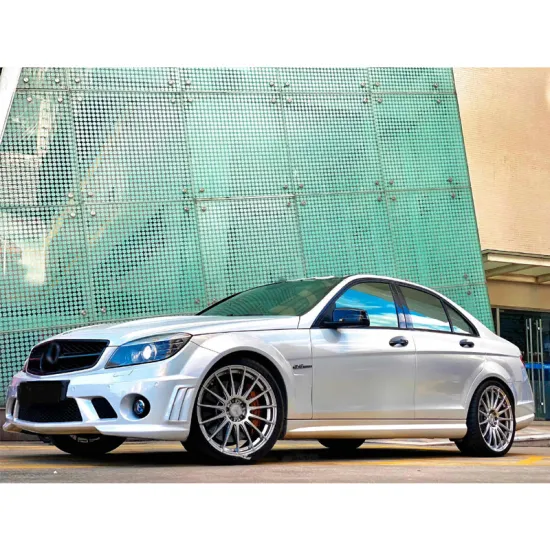 Factory Price Auto Body Kits for Mercedes-Benz C-Class W204 to C63 AMG Style Upgrade (2008-2014)